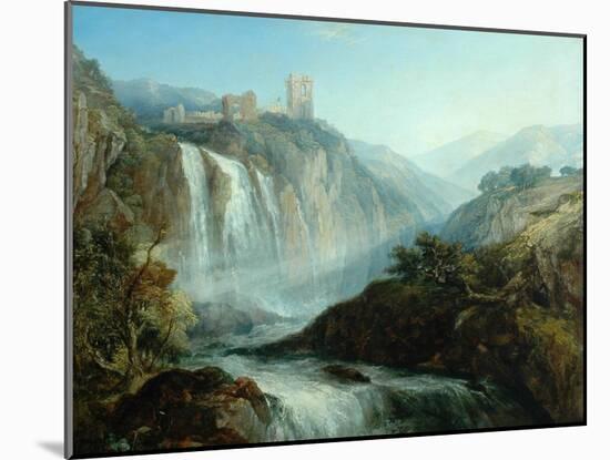 The Falls of Tivoli-Henry Dawson-Mounted Giclee Print