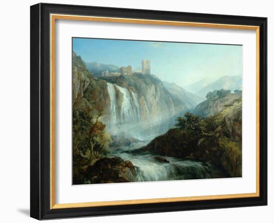 The Falls of Tivoli-Henry Dawson-Framed Giclee Print