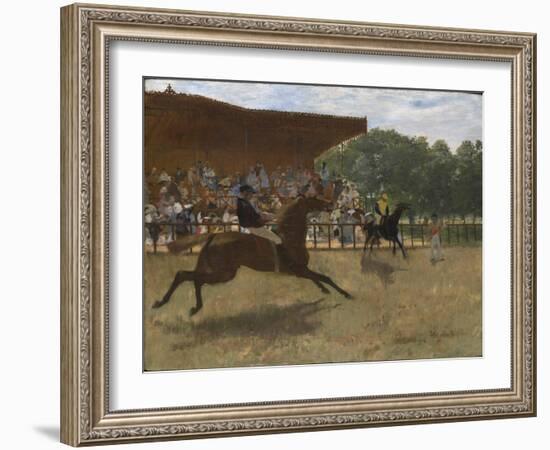 The False Start, c.1869-72-Edgar Degas-Framed Giclee Print