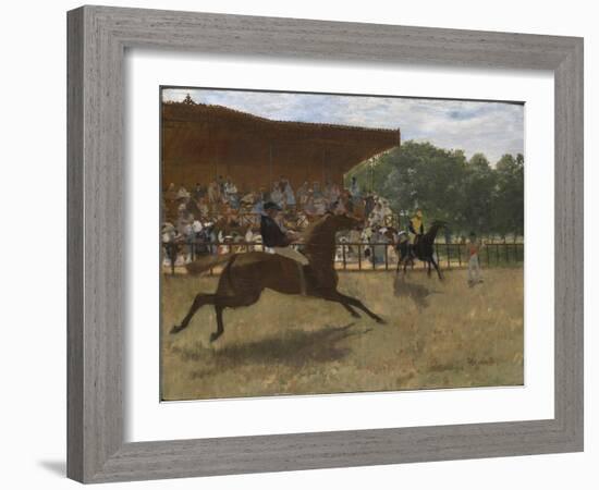 The False Start, c.1869-72-Edgar Degas-Framed Giclee Print