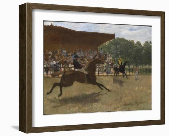 The False Start, c.1869-72-Edgar Degas-Framed Giclee Print