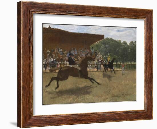 The False Start, c.1869-72-Edgar Degas-Framed Giclee Print