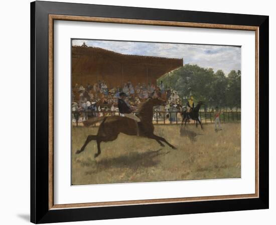 The False Start, c.1869-72-Edgar Degas-Framed Giclee Print