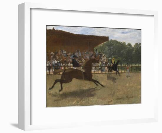 The False Start, c.1869-72-Edgar Degas-Framed Giclee Print