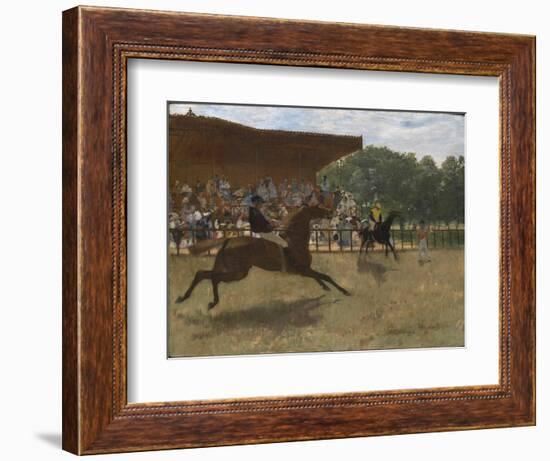 The False Start, c.1869-72-Edgar Degas-Framed Giclee Print