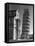 The Famed Leaning Tower of Pisa Standing Beside the Baptistry of the Cathedral-Margaret Bourke-White-Framed Premier Image Canvas