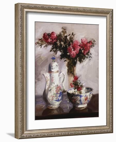 The Famille Rose Coffee Pot, 1910-Francis Campbell Boileau Cadell-Framed Giclee Print