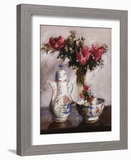 The Famille Rose Coffee Pot, 1910-Francis Campbell Boileau Cadell-Framed Giclee Print