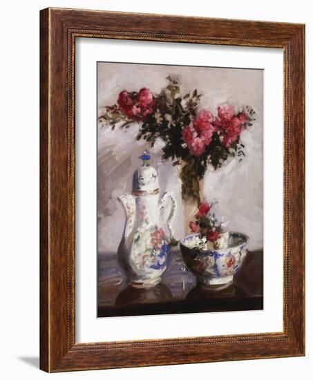The Famille Rose Coffee Pot, 1910-Francis Campbell Boileau Cadell-Framed Giclee Print
