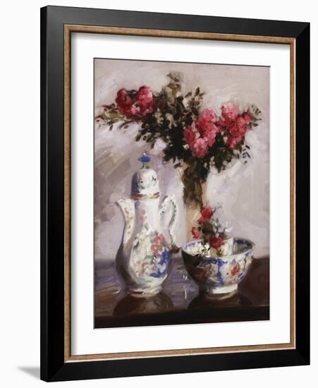 The Famille Rose Coffee Pot, 1910-Francis Campbell Boileau Cadell-Framed Giclee Print