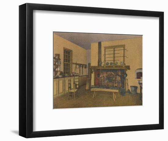 'The Family Kitchen', 1946-Unknown-Framed Giclee Print