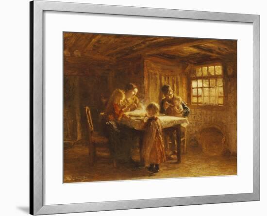 The Family Meal-Bernardus Bloomers-Framed Giclee Print