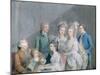 The Family of Charles Schaw, 9th Baron Cathcart-Johann Zoffany-Mounted Giclee Print