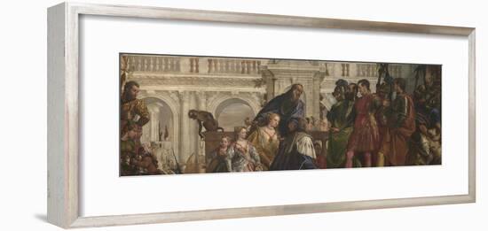 The Family of Darius before Alexander, C. 1565-Paolo Veronese-Framed Giclee Print