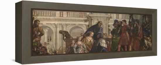 The Family of Darius before Alexander, C. 1565-Paolo Veronese-Framed Premier Image Canvas