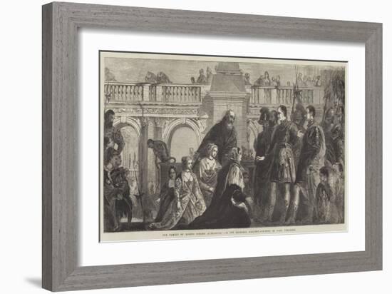 The Family of Darius before Alexander-Veronese-Framed Giclee Print