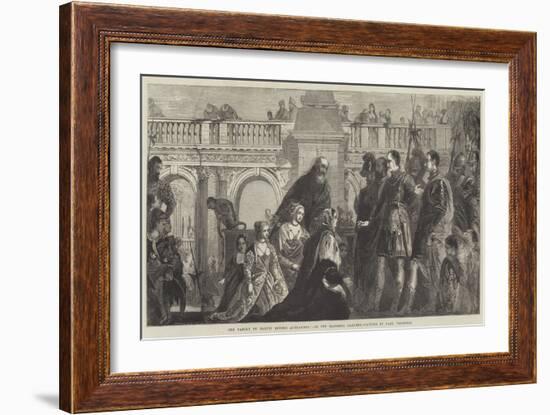 The Family of Darius before Alexander-Veronese-Framed Giclee Print