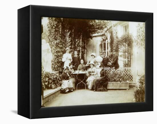 The Family of Duke Fyodor Uvarov at their Country Estate, Porechye, Russia, 1880S-null-Framed Premier Image Canvas