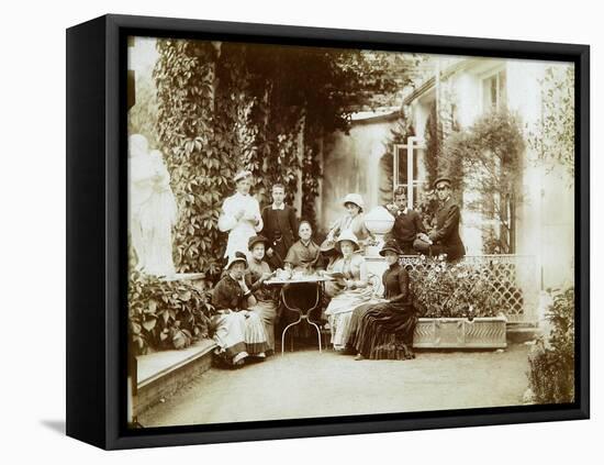 The Family of Duke Fyodor Uvarov at their Country Estate, Porechye, Russia, 1880S-null-Framed Premier Image Canvas