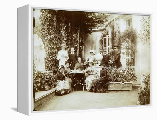 The Family of Duke Fyodor Uvarov at their Country Estate, Porechye, Russia, 1880S-null-Framed Premier Image Canvas