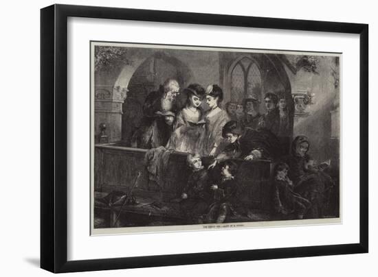 The Family Pew-Edward Hughes-Framed Giclee Print
