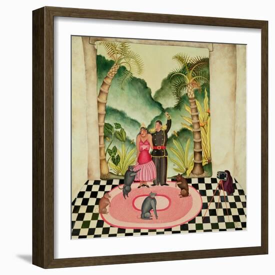 The Family Portrait, 1981-Mary Stuart-Framed Giclee Print