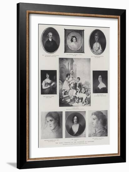 The Family Portraits of the Gladstones at Hawarden-Edward Burne-Jones-Framed Giclee Print