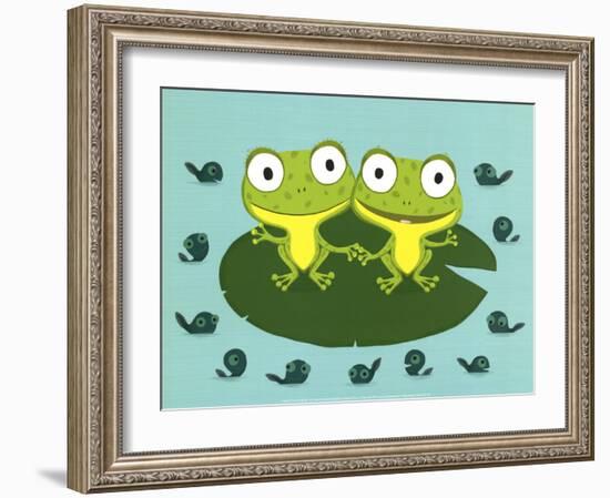 The Family-Nathalie Choux-Framed Art Print