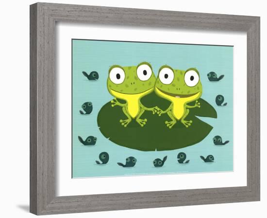 The Family-Nathalie Choux-Framed Art Print