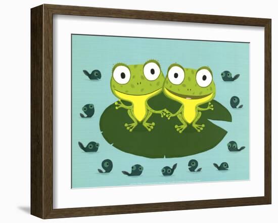 The Family-Nathalie Choux-Framed Art Print