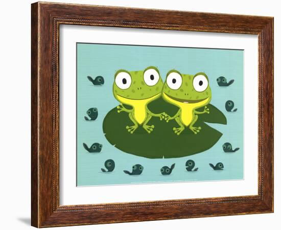 The Family-Nathalie Choux-Framed Art Print