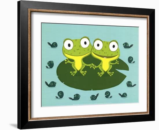 The Family-Nathalie Choux-Framed Art Print