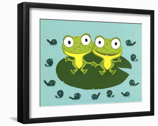 The Family-Nathalie Choux-Framed Art Print