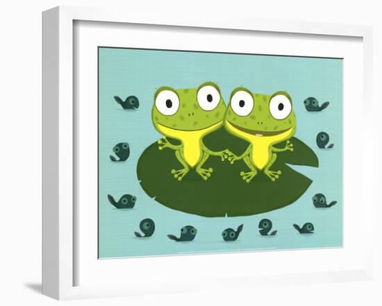 The Family-Nathalie Choux-Framed Art Print