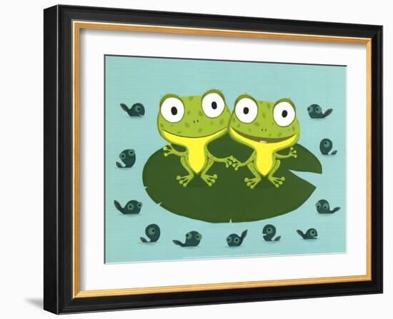 The Family-Nathalie Choux-Framed Art Print