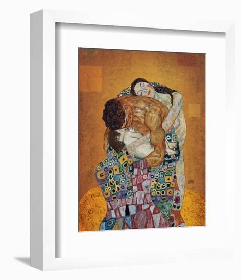 The Family-Gustav Klimt-Framed Premium Giclee Print