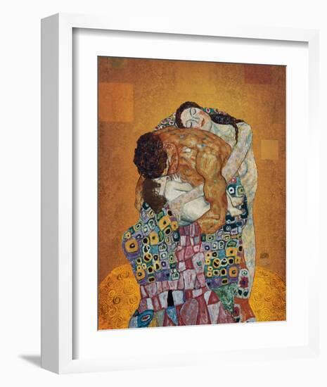 The Family-Gustav Klimt-Framed Premium Giclee Print