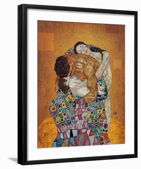 The Family-Gustav Klimt-Framed Premium Giclee Print