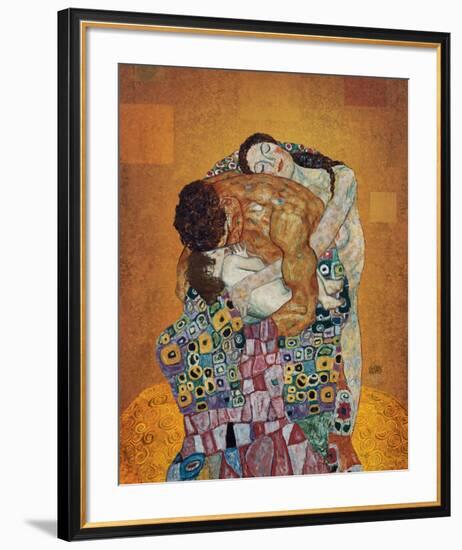 The Family-Gustav Klimt-Framed Premium Giclee Print