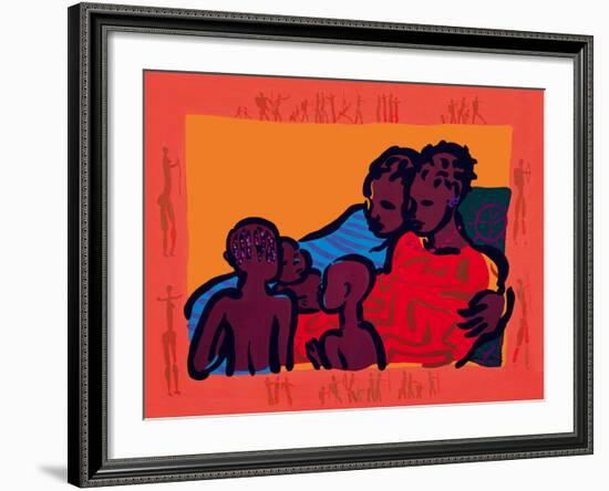 The Family-Gerry Baptist-Framed Giclee Print