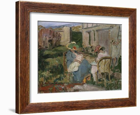 The Family-Henri Lebasque-Framed Giclee Print