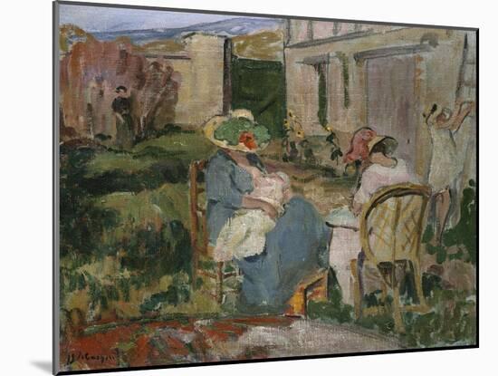 The Family-Henri Lebasque-Mounted Giclee Print