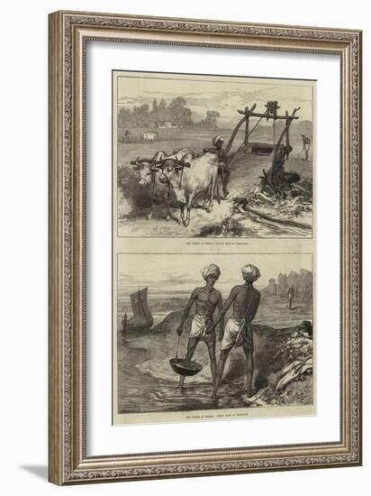 The Famine in Bengal-Arthur Hopkins-Framed Giclee Print