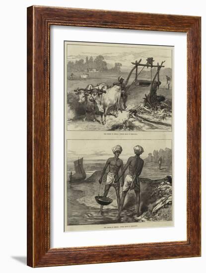 The Famine in Bengal-Arthur Hopkins-Framed Giclee Print