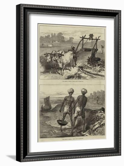 The Famine in Bengal-Arthur Hopkins-Framed Giclee Print