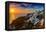 The Famous Blue and White City Oia,Santorini-scorpp-Framed Premier Image Canvas