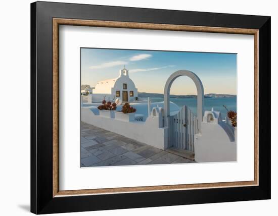 The Famous Blue and White City Oia,Santorini-scorpp-Framed Photographic Print