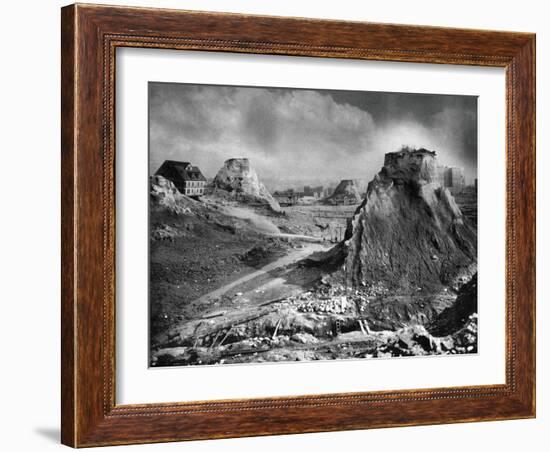 The Famous Denny Regrade of Seattle, Washington-Lantern Press-Framed Art Print