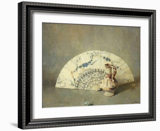 The Fan-Soren Emil Carlsen-Framed Giclee Print