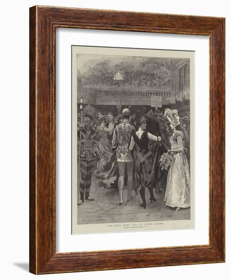 The Fancy Dress Ball at Covent Garden-Arthur Hopkins-Framed Giclee Print